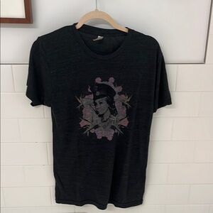 Vintage Amanda Bynes Graphic Black T-Shirt